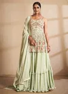 Pista Colour Arya Volume 26 New Stylish Heavy Wedding Wear Ready Made Salwar Suit Collection 9803